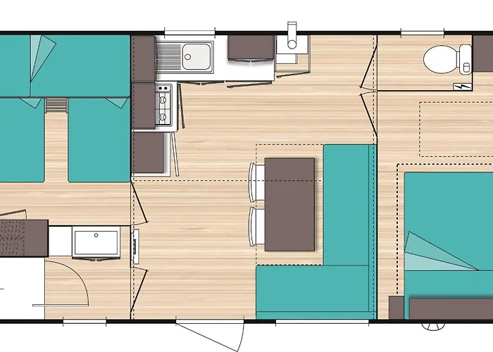 Pradelongue 营地 Moustajon